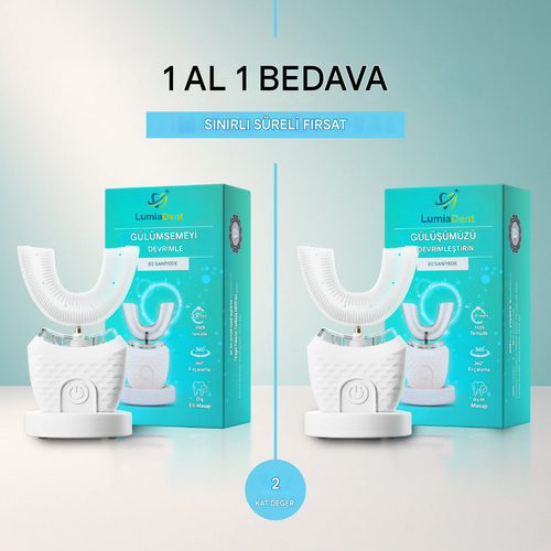 LumiaDent® Otomatik Dis Fircasi...1 Alana 1 Bedava !!