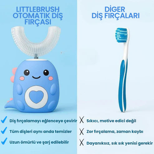 LumiaDent® Otomatik  Çocuk Dis Fircasi...1 Alana 1 Bedava !!