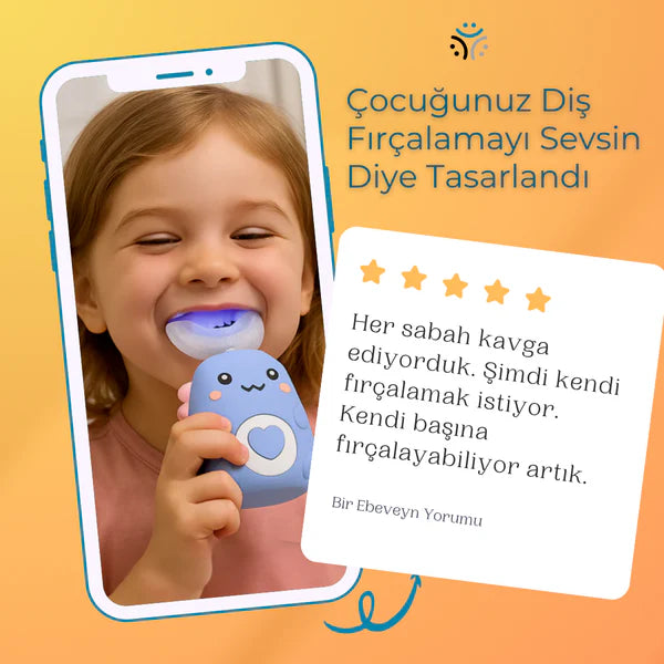 LumiaDent® Otomatik  Çocuk Dis Fircasi...1 Alana 1 Bedava !!